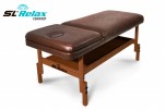 Массажный стол Relax Comfort коричневая кожа